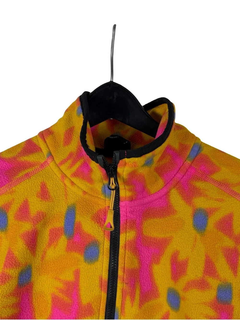 Mens The North Face TKA Glacier All Over Print Pullover Fleece Jacket Size S